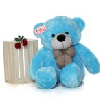 Original 5 Feet Huge Blue Teddy Bear Soft Toy 152 cm